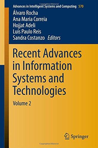 Recent Advances in Information Systems and Technologies: Volume 2 (Advances in Intelligent Systems and Computing)