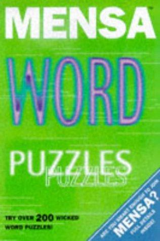 Mensa Word Puzzles (Mensa adult titles)