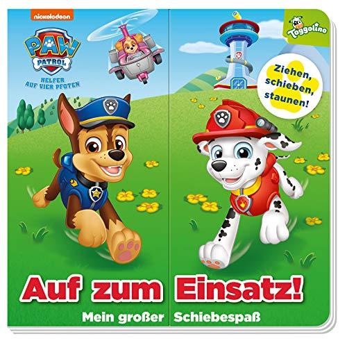 PAW Patrol: Auf zum Einsatz! Mein großer Schiebespaß: Pappbilderbuch mit Schiebeelementen