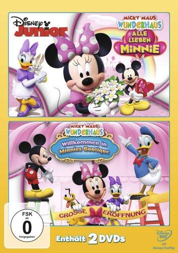 Micky Maus Wunderhaus - Alle lieben Minnie / Willkommen in Minnies Boutique [2 DVDs]