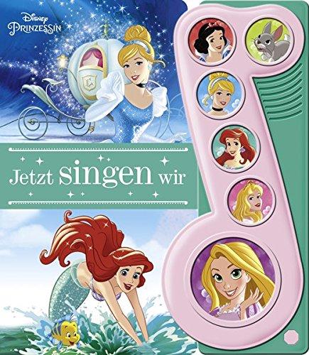 Disney Prinzessin - Jetzt singen wir - 6-Button-Liederbuch