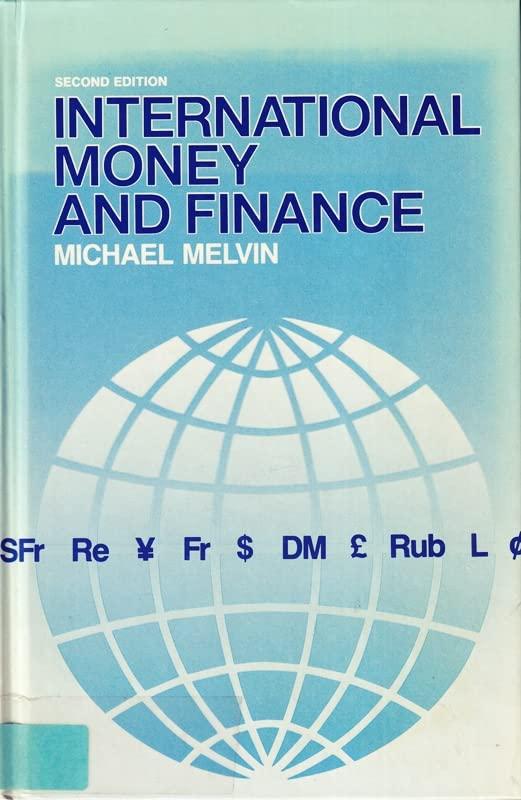 International Money and Finance