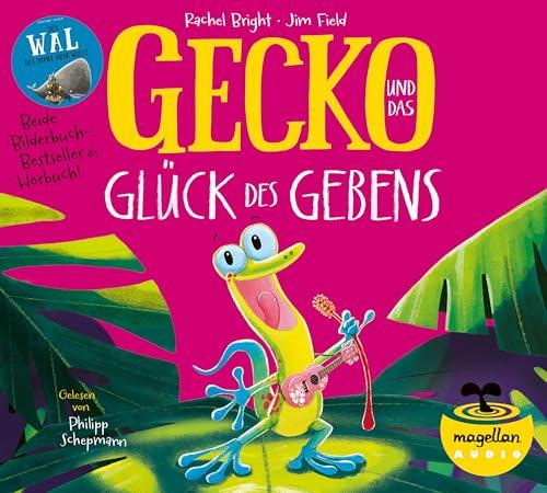 Gecko und das Glück des Gebens / Der Wal, der immer mehr wollte (Audio-CD): Ein Hörbuch für Kinder ab 3 Jahren (Bright/Field Bilderbücher)