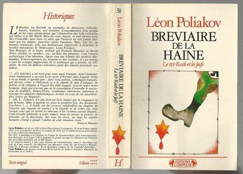 Bréviaire de la haine : le IIIe Reich et les juifs