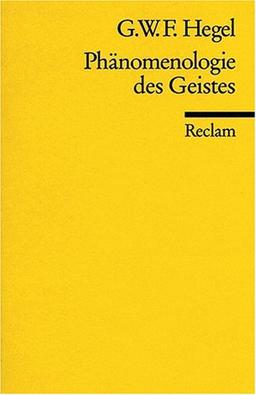 Phänomenologie des Geistes