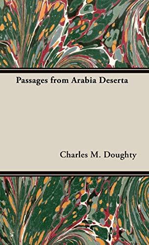 Passages from Arabia Deserta (Life & Letters)