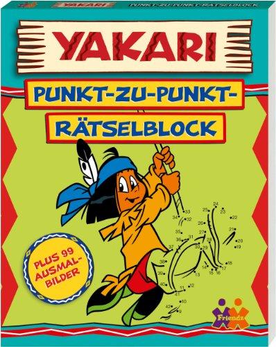 Yakari. Punkt-zu-Punkt Rätselblock (plus 99 Ausmalbilder)