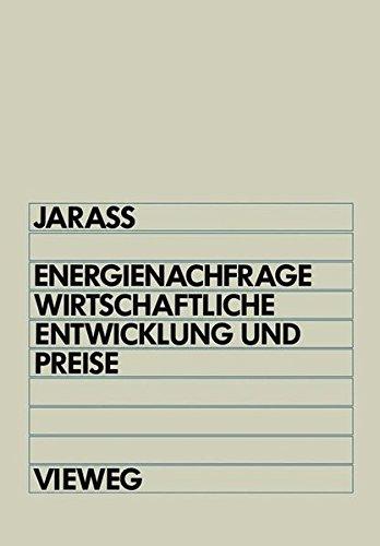 Energienachfrage, wirtschaftliche Entwicklung und Preise: Systemanalytische Einführung in die Energieökonomie