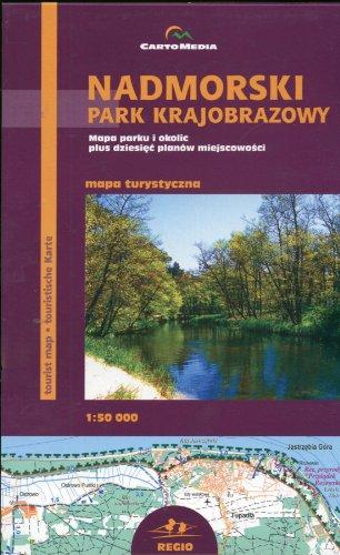 Nadmorski Park Krajobrazowy Mapa turystyczna