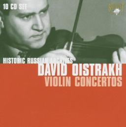 David Oistrakh: Violin Concertos (Historic Russian Archives)