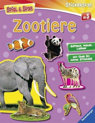 Zootiere (Spiel & Spaß - Stickerspaß)