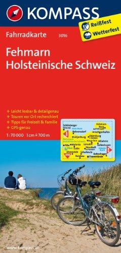 Fehmarn - Holsteinische Schweiz 1 : 70 000: Radkarte. GPS-genau