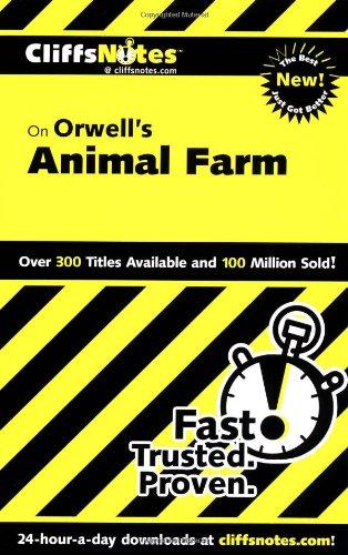 CliffsNotes on Orwell's Animal Farm (Cliffsnotes Literature Guides)