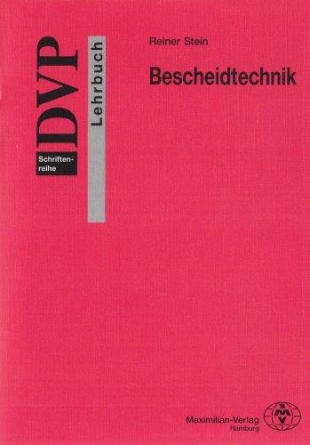 Bescheidtechnik