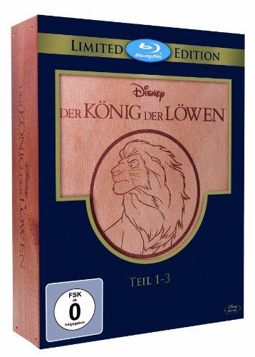 Der König der Löwen 1-3 - Trilogie (Holzbox) [Blu-ray] [Limited Edition]