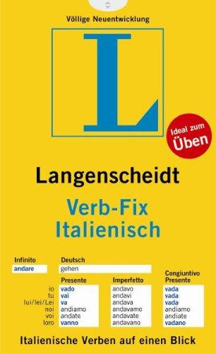 Langenscheidt Verb-Fix Italienisch - Verb-Fix (Langenscheidt Verb-Fixe)