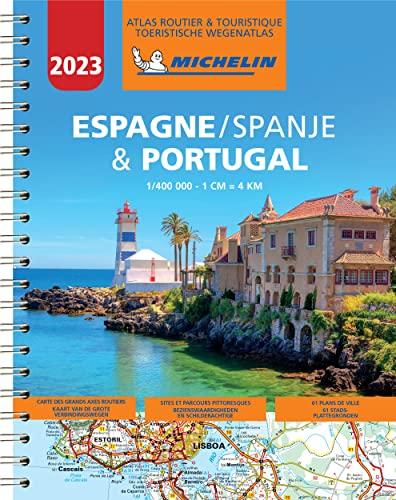 Espagne & Portugal 2023 : atlas routier & touristique. Spanje & Portugal 2023 : toeristische Wegenatlas