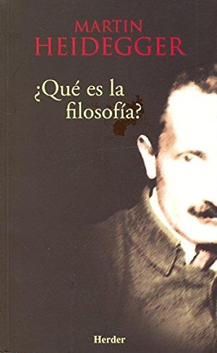 ¿Qué es la filosofía?