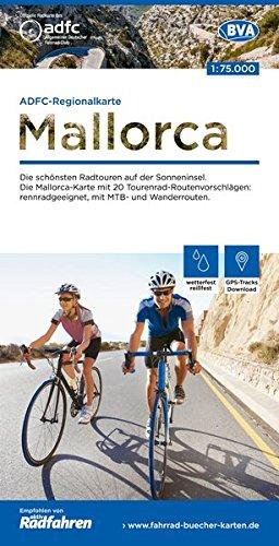 ADFC-Regionalkarte Mallorca, 1:75.000, reiß- und wetterfest, GPS-Tracks Download: Die schönsten Radtouren auf der Sonneninsel. Die Mallorca-Karte mit ... Wanderrouten. (ADFC-Regionalkarte 1:75000)