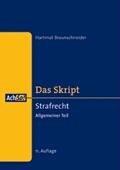 Das Skript. Strafrecht. Allgemeiner Teil (AT). Stoff - Aufbau - Formulierungen