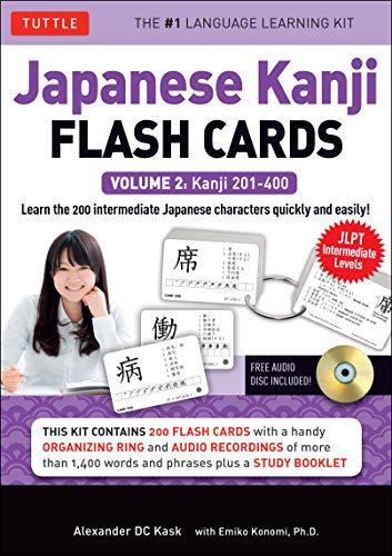 Kask, A: Japanese Kanji Flash Cards Kit Volume 2