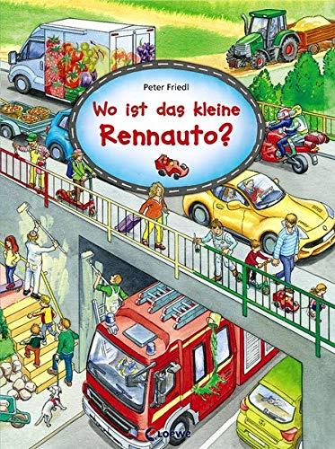 Wo ist das kleine Rennauto?: Wimmelbuch ab 2 Jahre (Wimmelbilderbücher)