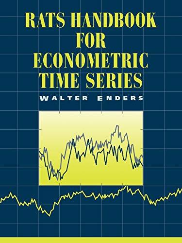 RATS Handbook for Econometric Time Series