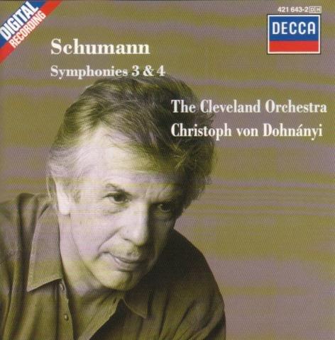 Schumann: Symphonien 3 & 4