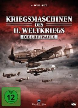 Kriegsmaschinen des II. Weltkrieges - Die Luftwaffe (Metallbox) [4 DVDs]