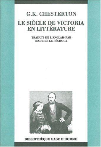 Le Siècle de Victoria en littérature