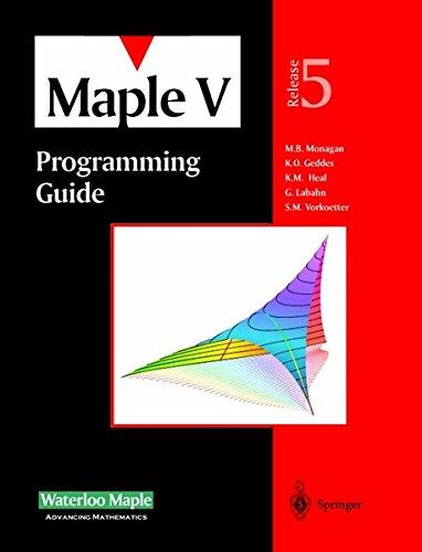 Maple V Programming Guide: For Release 5