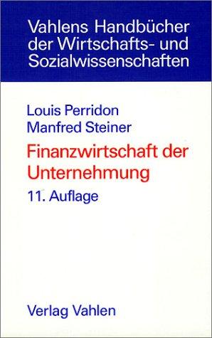 Finanzwirtschaft der Unternehmung