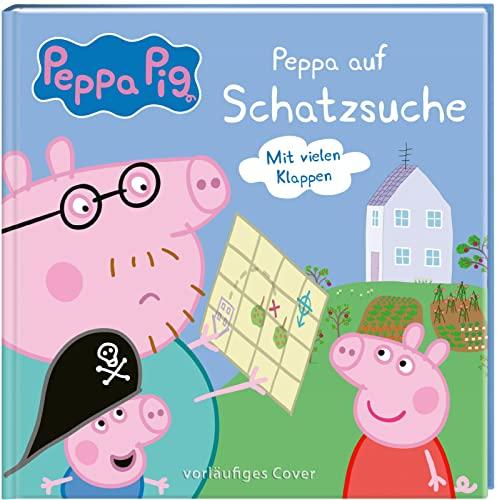 Peppa: Peppa auf Schatzsuche: Bilderbuch mit vielen Klappen - zum Mitsuchen und Mitmachen ab 2 Jahren | Für Kita-Kinder (Peppa Pig)