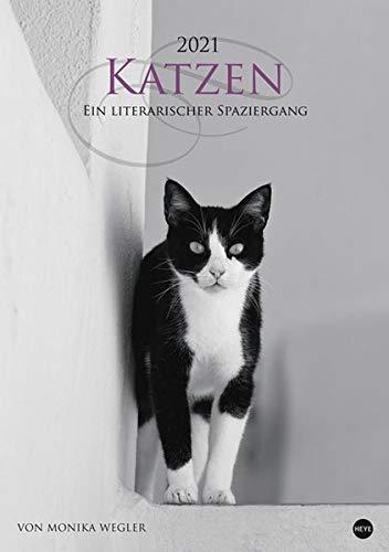 Katzen - Ein literarischer Spaziergang Kalender 2021