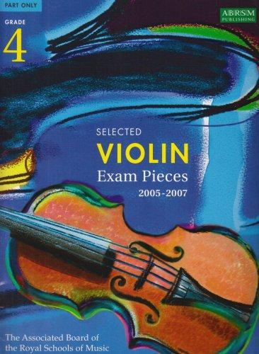 Selected Violin Exam Pieces 2005-2007: Grade 4