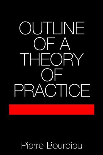 Outline of a Theory of Practice (Cambridge Studies in Social and Cultural Anthropology)