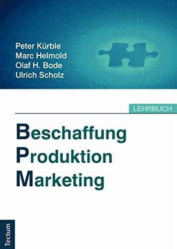 Beschaffung, Produktion, Marketing