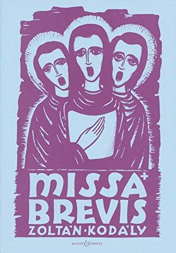 Missa Brevis: Soli (SATB), gemischter Chor (SATB) und Orchester (Orgel). Orgelauszug.