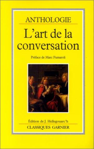 L'art de la conversation : anthologie