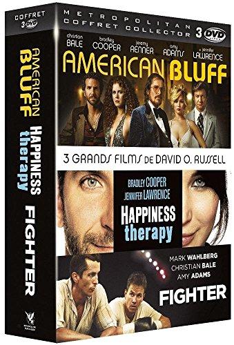 Coffret david o. russell 3 films : american bluff ; happiness therapy ; fighter [FR Import]