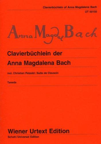 Notenbuechlein der Anna Magdalena Bach. Klavier