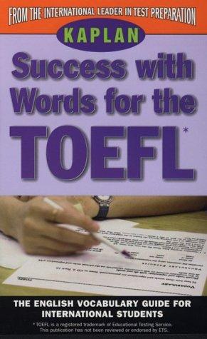 Success With Words for the Toefl (Success With Words, Vocabulary Guides for Students and Professionals)