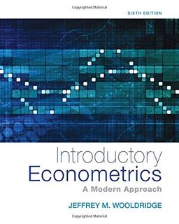 Introductory Econometrics (Upper Level Economics Titles)