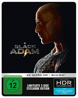 Black Adam Limited Steelbook (4K Ultra HD + Blu-ray)