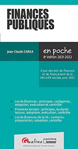 Finances publiques : 2021-2022