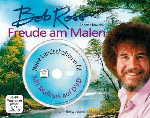 Freude am Malen-Set: Neue Landschaften in Öl. Mit Malkurs auf DVD mit O-Ton Bob Ross und neu: deutsch untertitelt