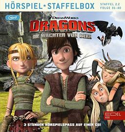 Dragons - Die Wächter von Berk Staffelbox 2.2 (Folgen 31 - 40) - Das Original-Hörspiel zur TV-Serie