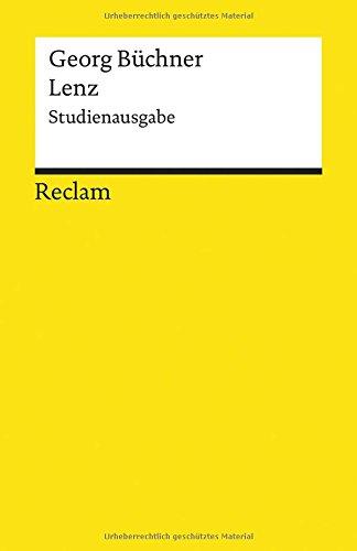 Lenz: Studienausgabe (Reclams Universal-Bibliothek)