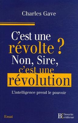 C'est une révolte ? Non, Sire, c'est une révolution ! : l'intelligence prend le pouvoir