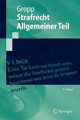 Strafrecht  Allgemeiner Teil (Springer-Lehrbuch) (German Edition)